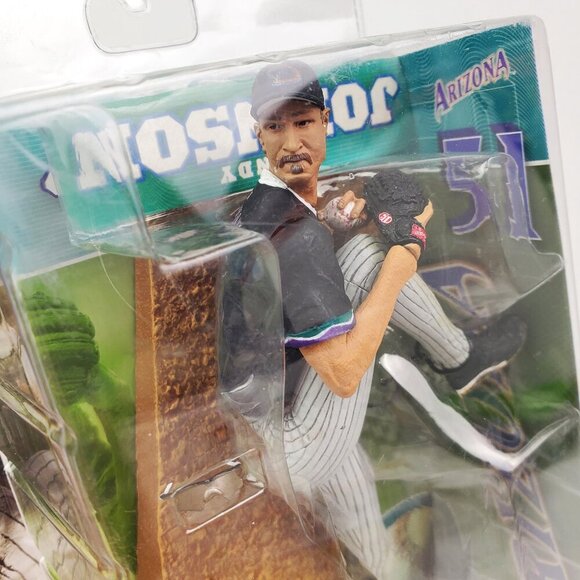 Arizona Diamondbacks Vintage Figure Randy Johnson McFarlane's Picks MLB Sealed - Picture 3 of 10
